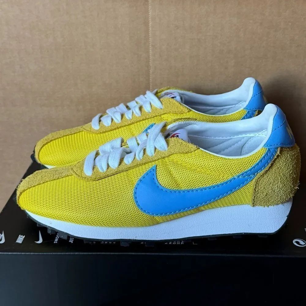 Nike LD-1000 Waffle Yellow University Blue HF3227-700 Women’s Size 5.5